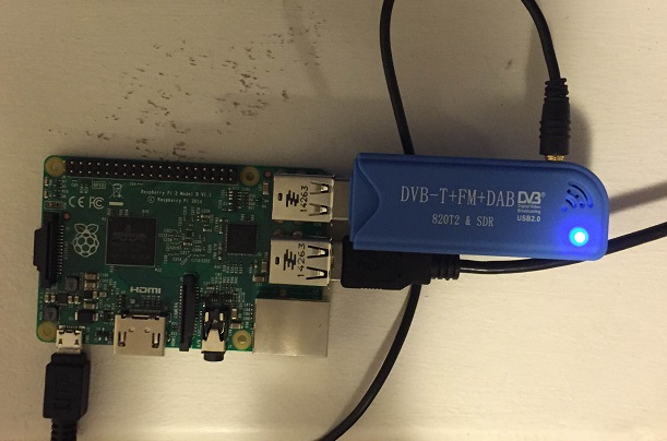 RaspberryPi with DVB-T RTL2832U